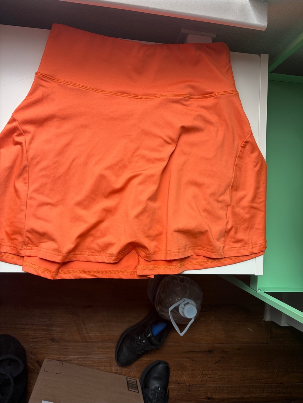 Orange Women's Active Skort